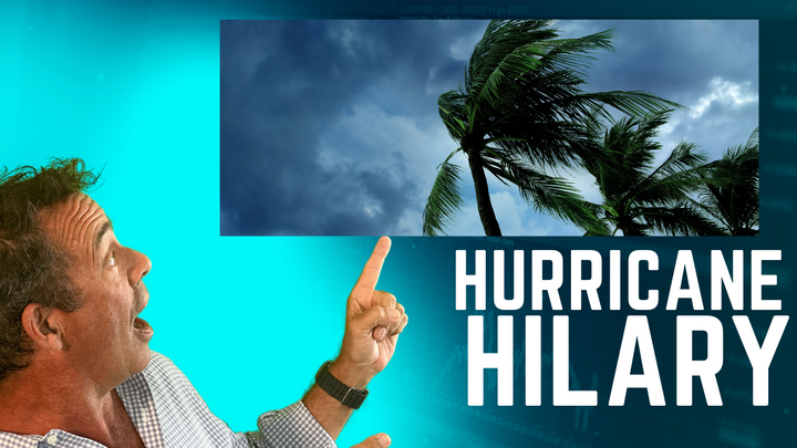 Hurricane Hilary LASHES Laguna Beach!